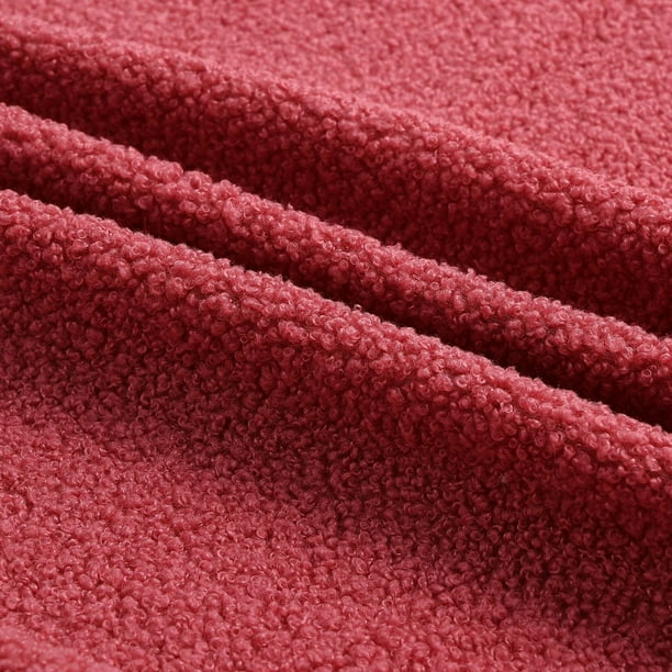XmhyTop-A Tela de felpa, tela de piel sintética, suministros de costura para manualidades, material de poliéster suave de 1 yarda para manualidades, ropa y decoración del hogar, F98