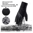 thumbnail image 3 of Guantes Térmicos Forrados Resistentes A Viento Lluvia Frio, 3 of 8