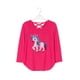 thumbnail image 3 of Blusa infantil de unicornio /Kids 992240 (Fiusha) fucsia CH, 3 of 5