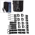 thumbnail image 4 of Backpack Attachments, Multi Purpose Molle Attachments Easy To Use Plastic Material  For Travel Black,OD Green,Soil Color, 4 of 8