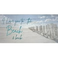 thumbnail image 2 of Phillip, Jamie 32x18 Gold Ornate Wood Framed with Double Matting Museum Art Print Titled - To The Beach And Back, 2 of 4