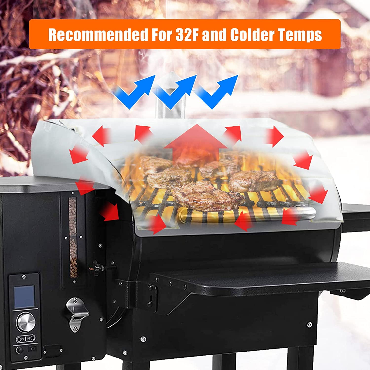 Camp chef pellet grill cover sales
