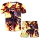 thumbnail image 1 of Regalos de cumpleaños para niños, trajes de Demon Slayer, camisetas de manga corta con estampado de dibujos animados de verano, pantalones cortos, 2 unids/set, trajes informales 8T Gao Jinjia LED, 1 of 2