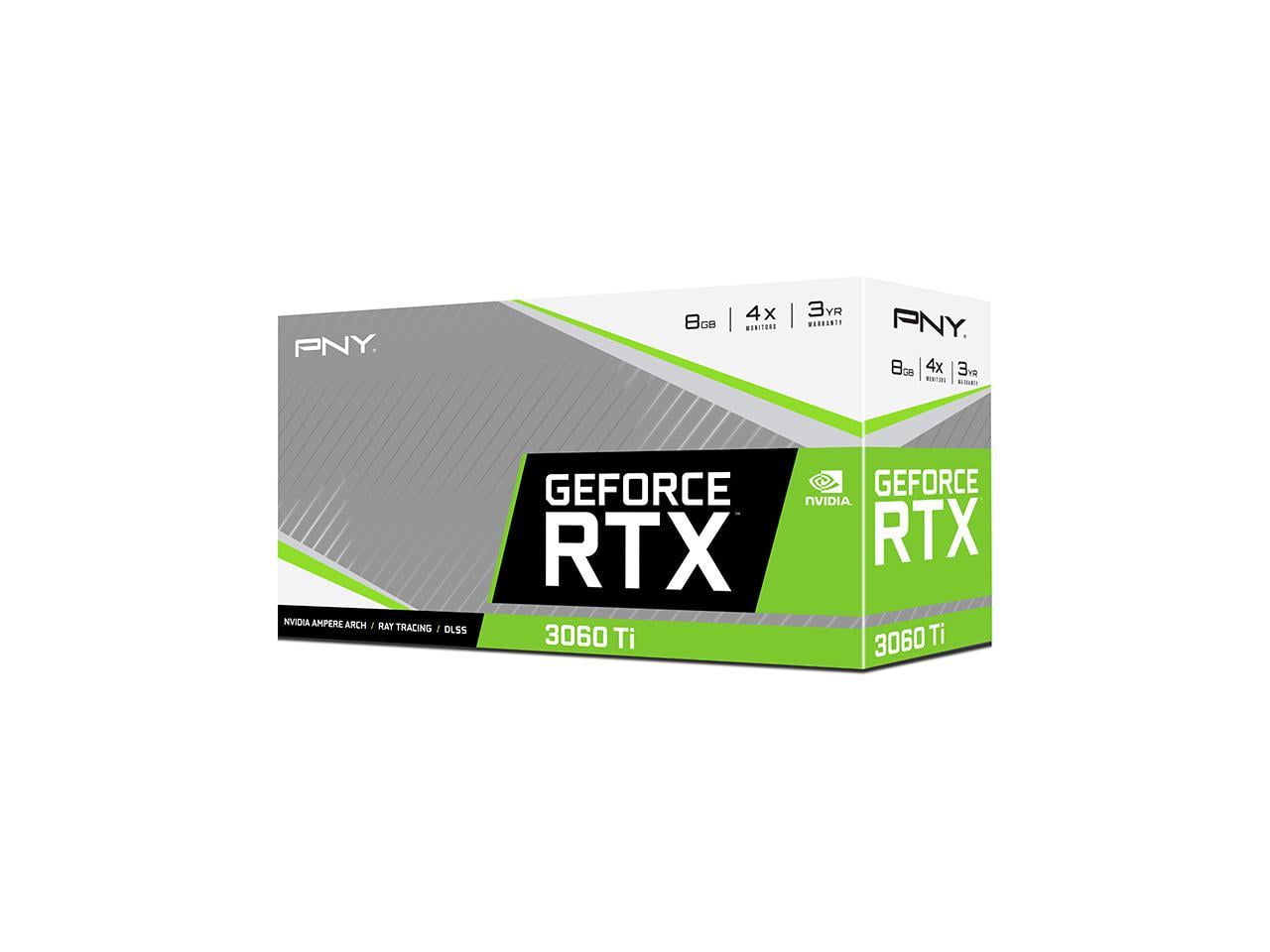 PNY Carte Graphique GeForce RTX™ 3060 Ti 8GB GDDR6X Verto Dual Fan :  : Informatique