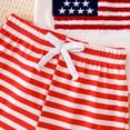 thumbnail image 4 of Staki Independence Day Baby Outfit Toddler Boy Outfit 4th of July T Shirt Top Shorts Set Summer Toddler Clothes 6M 12M 18M,3-4 Years, 4 of 6