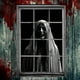 thumbnail image 5 of Calcomanía de ventana de fantasma de Halloween, cortina de puerta, mujer aterradora, decoración de fiesta para colgar en la ventana, 5 of 5