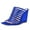 Blue, variant on YDN Women Fashion Cutout Square Open Toe Mules Slip On Wedge High Heel Sandals Outdoor Dressy Office Casual Slipper Shoes Size 4 Green