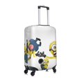 thumbnail image 3 of Cute Anime Cartoon Minions Travel Suitcase Protective Cover Trunk Case Washable Elastic Luggage Cover Fits Large Suitcase Protector Baggage With Concealed Zipper Gifts, 3 of 5