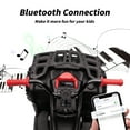 thumbnail image 5 of Hikiddo 24V 4WD Kids ATV 4 Wheeler, 2-Seater Powered Ride on ATV Toy for Big Kids w/ Bluetooth, 4x200W Motor - Red, 5 of 9