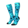 thumbnail image 2 of Balery World Turtle Day Printed Novelty Socks Men's Women's Crew Socks Sports Socks Knee High Socks Cotton Socks Quirky and Cool Socks, 2 of 9