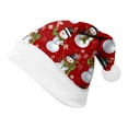 thumbnail image 4 of Christmas Hat For Kids Santa Hat Unisex Classic Santa Claus Hat Winter Party Favors New Year Hats, 4 of 4