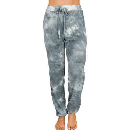 

Womens High Waist Pants Drawstring Jogger Pajamas Lounge Pants Sleepwear Nightwear