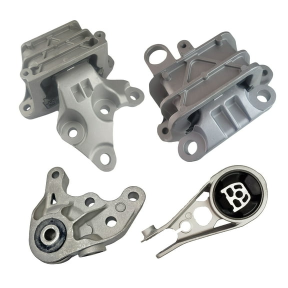 K4422 Engine Motor & Transmission Mount Kit 4pc Compatible with Fits 2018-2020 Chevrolet Equinox 2.0L FWD Auto | A20079 GP3651 A5931 A20077