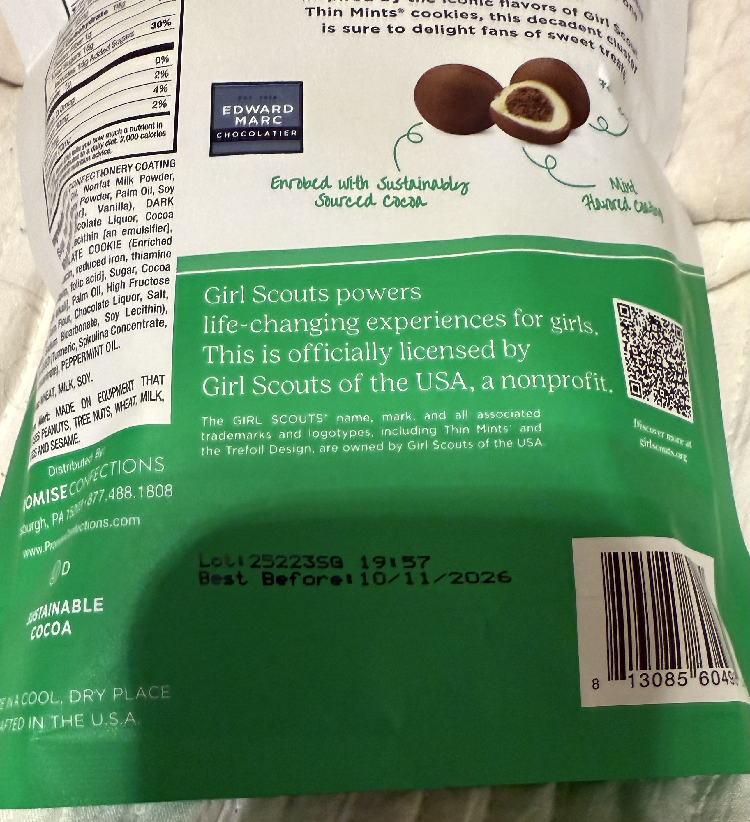 Girl Scouts Thin Mints Bites