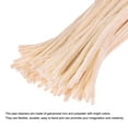 thumbnail image 4 of Unique Bargains 30cm/12 inch Pipe Cleaners Chenille Stems for DIY Art Crafts Beige 100 Pack, 4 of 6