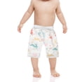 thumbnail image 2 of Pantalones de pañal impermeables para bebés y niños con patrón de conejito de dibujos animados, pantalones suaves para entrenamiento para ir al baño para niños y niñas, para usar de día y de noche M, 2 of 8