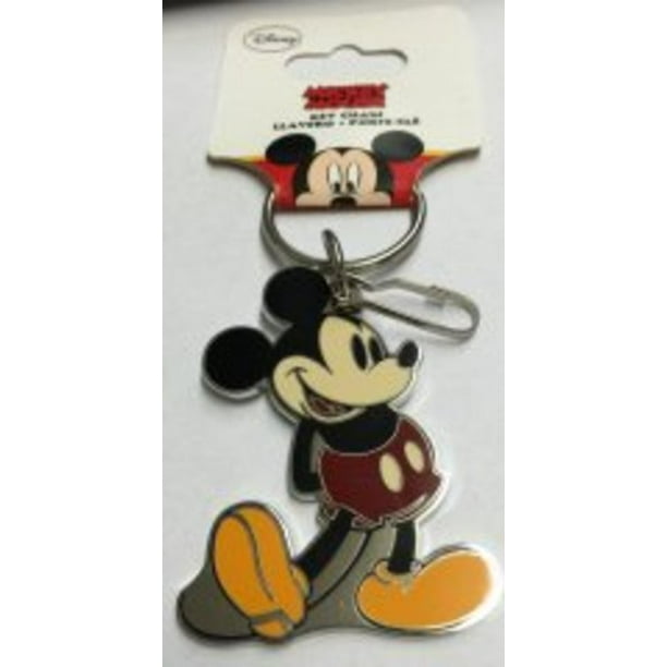 Plasticolor Mickey Mouse Enamel Keychain