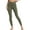 Olive Green, variant on Uncia Active Women's Leggings High Waisted Yoga Pants High Stretch Soft Brushed Fabric Seamless Tummy Control Compression Activewear Workout in Comfort