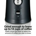 Hamilton Beach Fresh Bean Electric Coffee Grinder with Removable Bowl