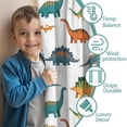 thumbnail image 3 of Blackout Kids Curtains,White Realistic Dinosaurs Pattern Childrens Insulated Curtains Set Of 2,Bedroom Essentials,Toddler Room Decor 42"x84", 3 of 5