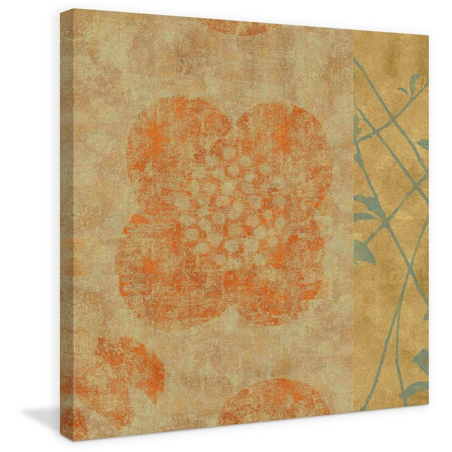 "Panel 4" Painting Print on Wrapped Canvas