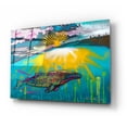 thumbnail image 2 of Epic Art 'Save our Seas 2' by Dean Russo, Acrylic Glass Wall Art, 24"x16", 2 of 8