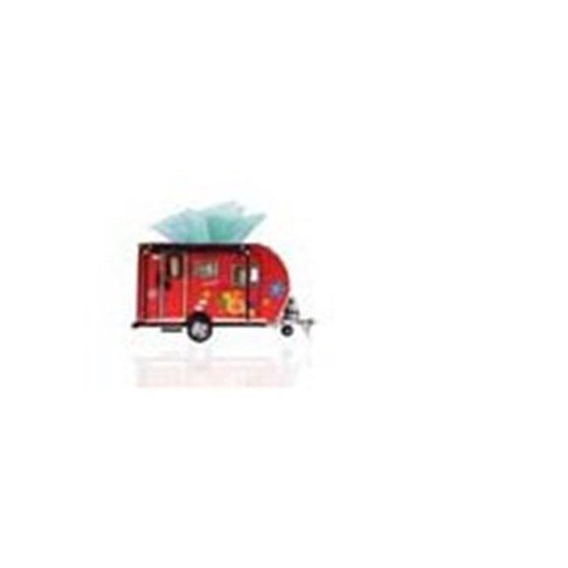 Old Modern Handicrafts AJ084 Red Trailer Tissue Holder - Multicolor