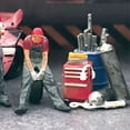 thumbnail image 6 of Hand Painted 1/64 Figures Garage Sundry Tool Layout Miniature Scenes Train Railway Dioramas DIY Projects Movie Props S ,, 6 of 6