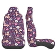 thumbnail image 3 of Sikiie Cute Squirrel Floral Car Seat Protector 2 Pack Car Seat Cushion Mat, Car Seat Covers for SUV, Truck, Van, 3 of 7