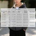 thumbnail image 2 of Cethrio Boys Hooded Fleece Jacket, Full Zip Warm Embroidery Lightweight Fall Winter Outerwear Size 3-4 Years Dark Gray, 2 of 8