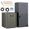 thumbnail image 1 of Costway 5 Ton 17 SEER2 Central Air Conditioner Heat Pump System with Air Handler Unit, 1 of 10