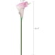 thumbnail image 4 of 10 Uds. De ramo de novia de lirio de cala, flores artificiales de tacto Real, decoración de fiesta en casa brillar Juguete, 4 of 4