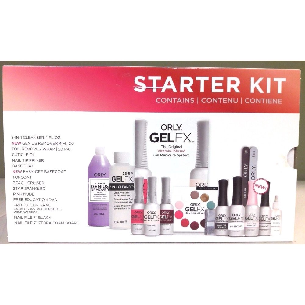 Orly Gel FX Starter Kit The Original Vitamin Infused Gel Manicure