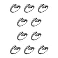 thumbnail image 2 of Minnieouse Anillos de tamaño ajustable que modelan accesorios de anillo de amistad exagerados suministro de joyería de aleación cabezas de serpiente Cabezas de serpiente doble 10piezas Minnieouse CBP283254, 2 of 5