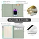 thumbnail image 5 of Portapapeles tipo folio KLLVE Sauge plegable con bolsa de almacenamiento con cierre, 5 of 6