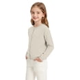 thumbnail image 3 of Grblisyd Girls Cardigan Sweater School Uniforms Casual Long Sleeve Button Knit Solid Sweaters Tops, 3 of 7