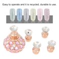 thumbnail image 4 of 5Pcs Nail Art Tip Holders  Crystal Base, Durable Material, Easy to Install and Uninstall, 4 of 7