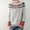 A14-Grey, variant on VISALY Isle Sweater Top Oversized Dressy Tops Soft Warm Cozy Soft Touch Funnel Merino W.ool Seamless Sweater Sweaters for Women Cropped Sweater Boho Pattern Pullover Oversized Sweaters Blue L