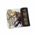 thumbnail image 1 of Cartera Erens Jaegers con personajes de anime, delgada y plegable, de piel sintética, 1 of 2