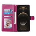 thumbnail image 2 of Funda para FOXDOCK iPhone 12 Pro Max– Cuero Premium, 3 ranuras para tarjetas, Protección contra impactos, 2 of 5