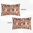 thumbnail image 2 of Lsque Forest Mushrooms Pattern Pillow Case – Soft & Cozy Throw Pillow Cover, Hypoallergenic Cushion Case for Sleeping Women with Envelope Closure-20"x30", 2 of 6