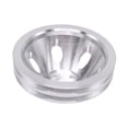 thumbnail image 1 of Reemplazo de polea corta para bomba de agua, lisa, 5/8, accesorios. Piezas de bloque . Reemplazo de doble ranura para 396, 427 y 454. plata, 1 of 8