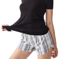 thumbnail image 5 of Women's Pajama Shorts - Comfortable Sleepwear Sleep Shorts Bottoms (2 Pack), 5 of 7