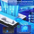 thumbnail image 5 of Beboncool PS5 Cooling Fan Stand, All-in-One Charger Station with Dual Turbo Fan & Dual Controller Charging Dock, for PS5 Pro, Slim, Disc & Digital Edition, 5 of 10