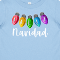 thumbnail image 4 of Inktastic Feliz Navidad Rainbow Holiday Lights Boys or Girls Baby T-Shirt, 4 of 5