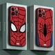 thumbnail image 2 of Marvel superhero Spider Man Phone Case for Apple iPhone 15 Pro Max SE 13 XS X 7 6s 14 12 Mini 8 Plus 11 Pro XR Cover Black Soft, 2 of 5