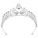 thumbnail image 1 of 1 corona de diamantes de imitación para tocado, tiara de modelado de cisne, corona de boda para tocado., 1 of 8