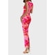 thumbnail image 2 of Vestido PRETTYGARDEN Floral sin Mangas de Malla Maxi Rosa Talle S, 2 of 5
