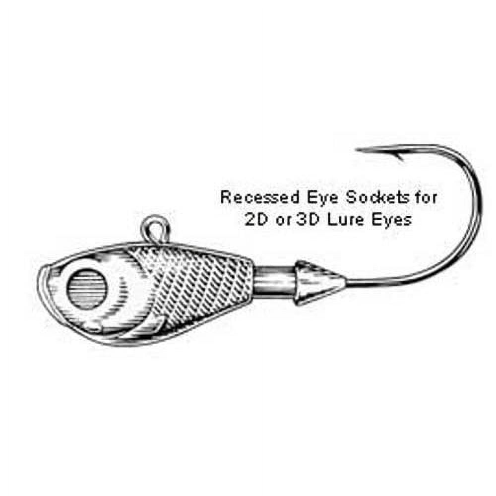 DO-IT Bass Casting Mold Assortment - BC-8-A, Includes Molds For 1/8 Oz To 2 Oz Sinker & Jig Heads