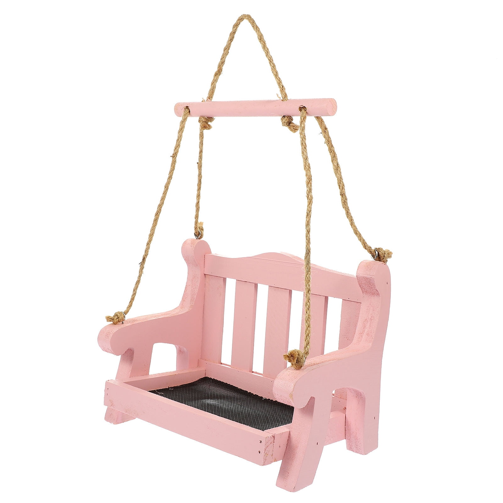 LEORX Backyard Bird Feeder Bird Feeder Pink Synthetic Material for Garden 1Pack